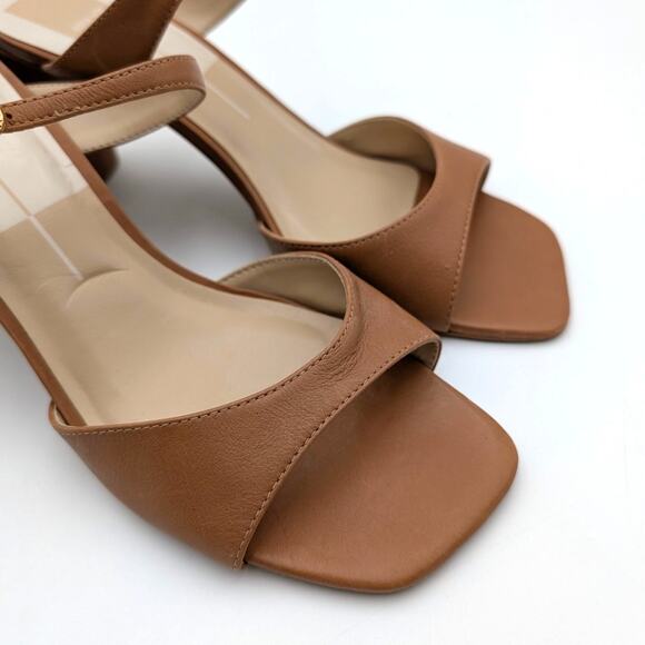 Dolce Vita Nattie Slide Sandal Open Square Toe Women's Tan Size US10 EU41 - Picture 9 of 12